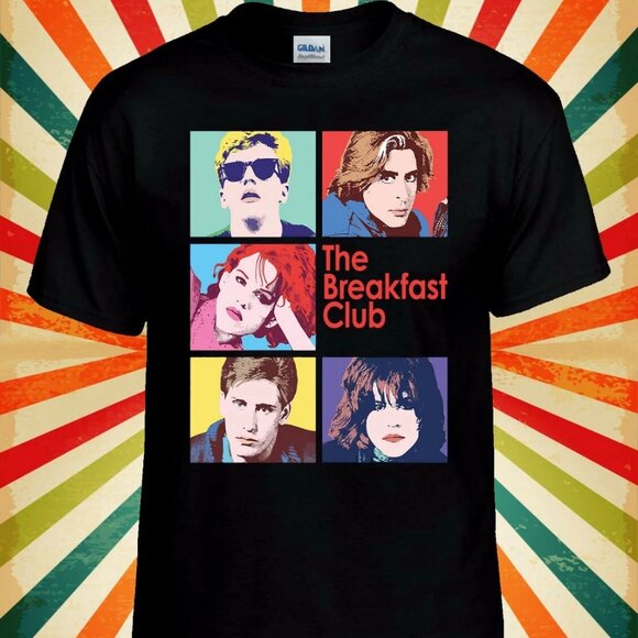 The Breakfast Club Movie 80s Retro Men Women Vest Tank Top Unisex T Shirt 172 - Picture 1 of 5